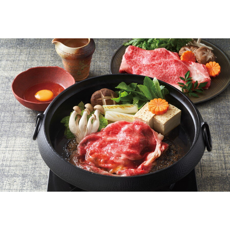 山形「米沢牛黄木」米沢牛ロースすき焼用