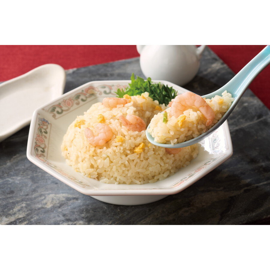 京都「京、静華」宮本静夫監修　直火炒めのえび炒飯